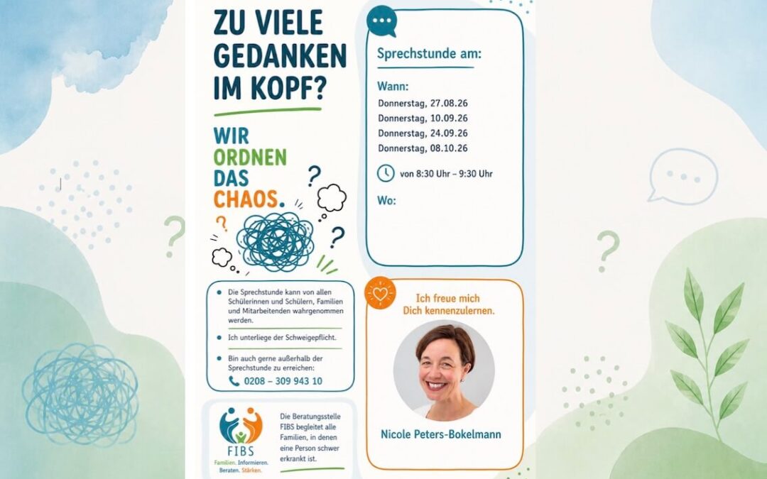 FIBS startet Schul-Sprechstunde