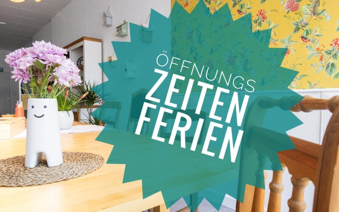 Öffnungszeiten während der Sommerferien